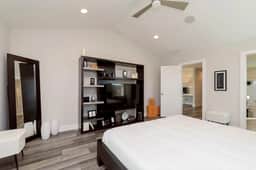 Modern Pool Home Bedroom 1