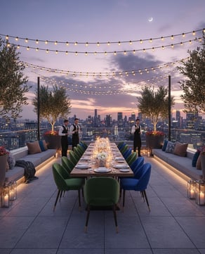 Terrace Under the Stars