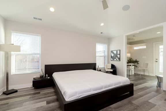 Modern Pool Home Bedroom 1 - Image 1