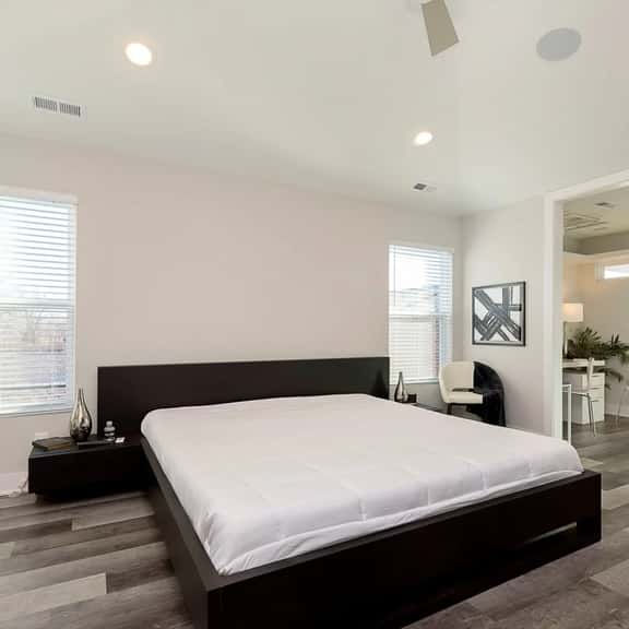 Modern Pool Home Bedroom 1 - Image 1